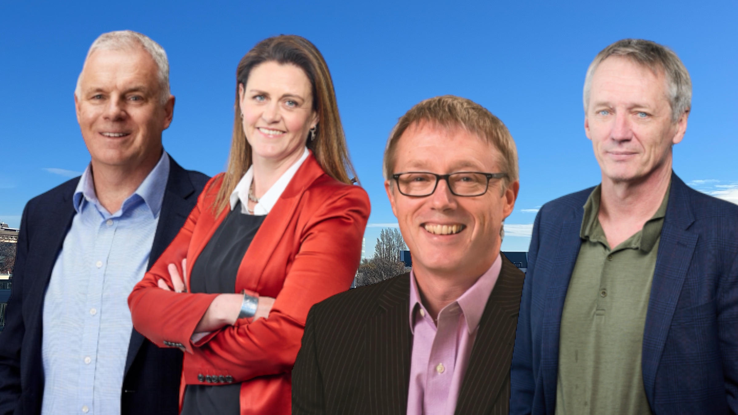 (left to right) Chris Day, Abby Foote (Chair), David Hunt, Martin Goldfinch
