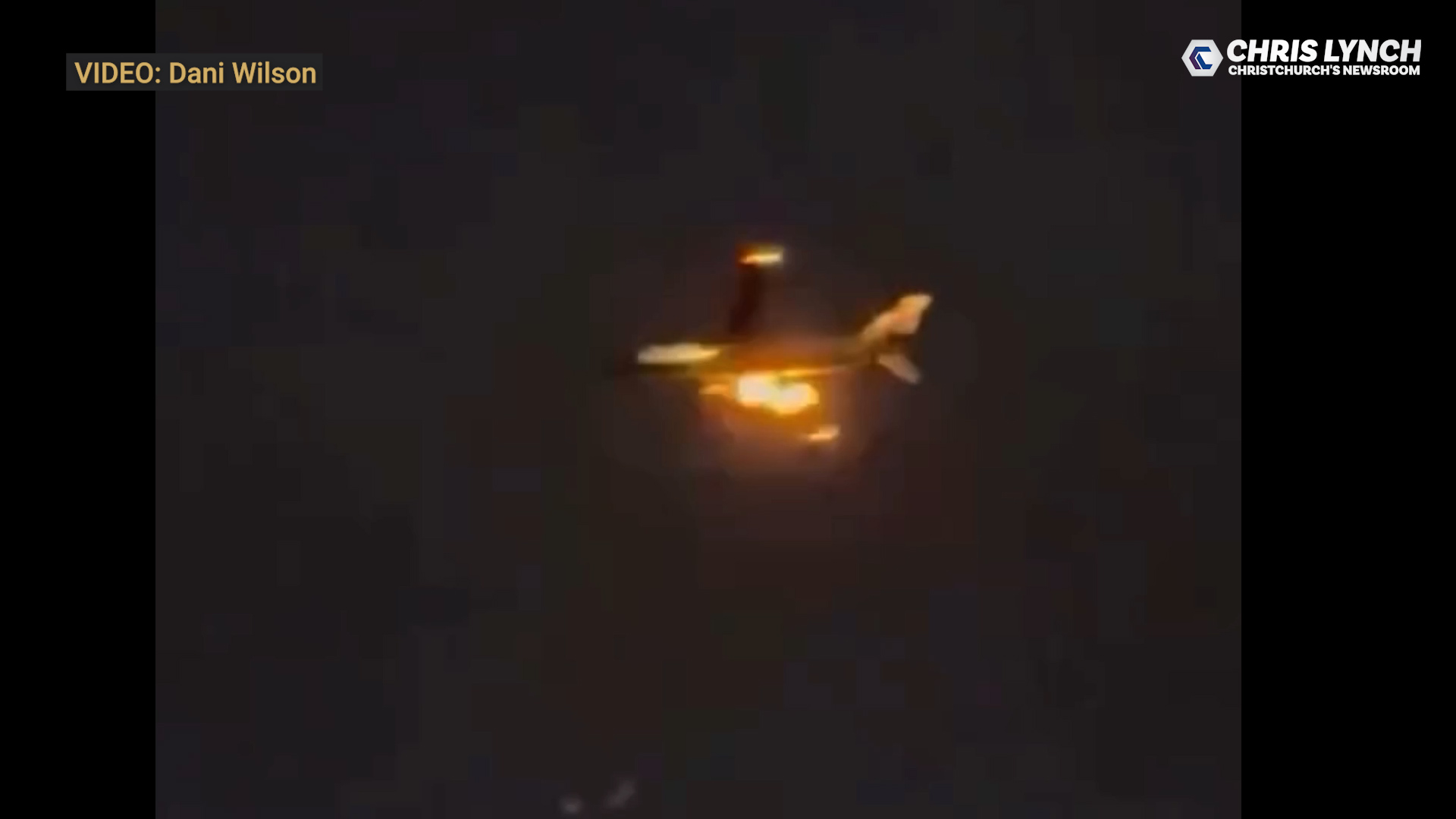 Flames seen coming from Virgin aircraft engine over Queenstown due to bird strike