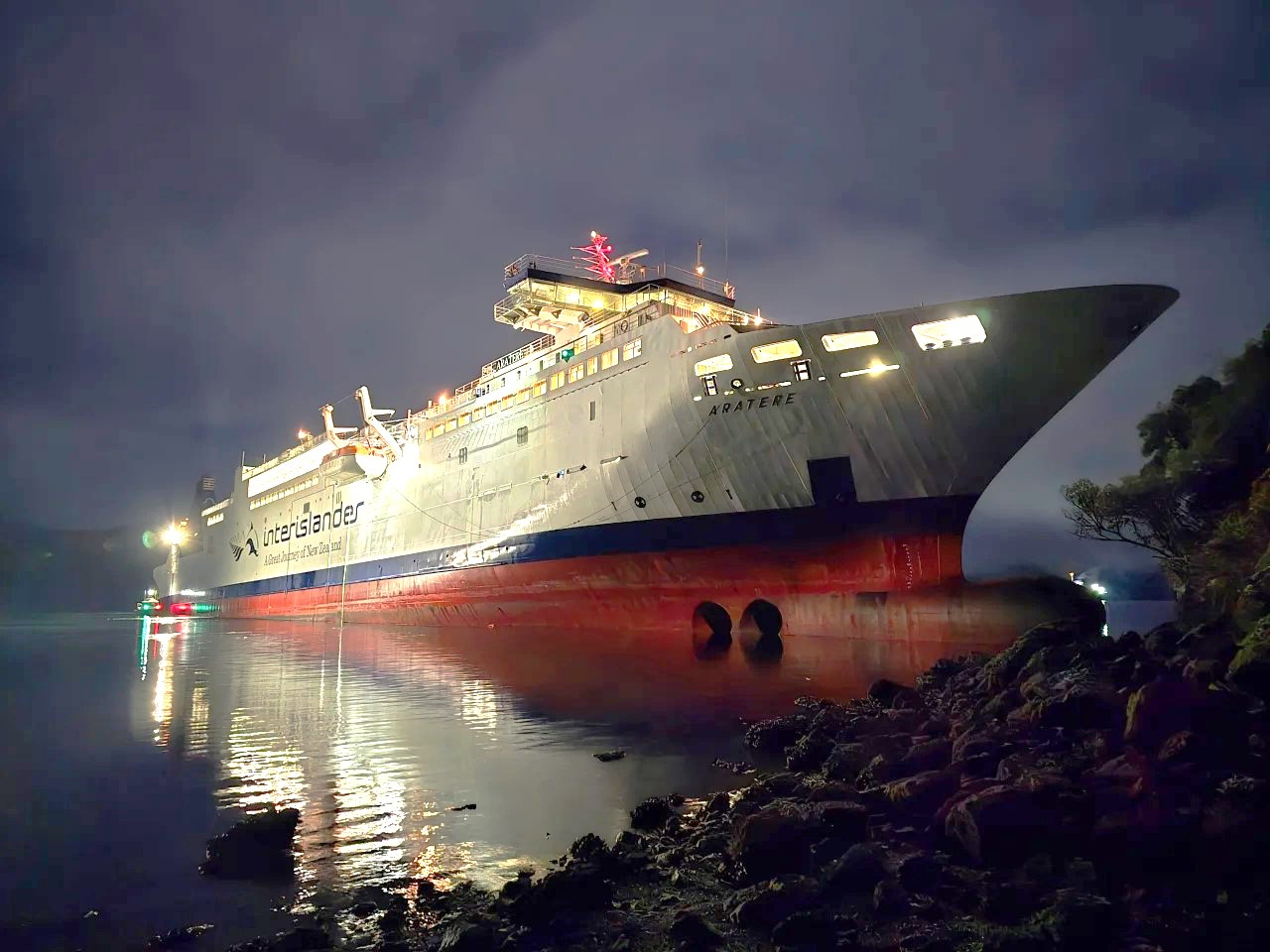 Transport Accident Investigation Commission is now investigating last night’s ferry incident