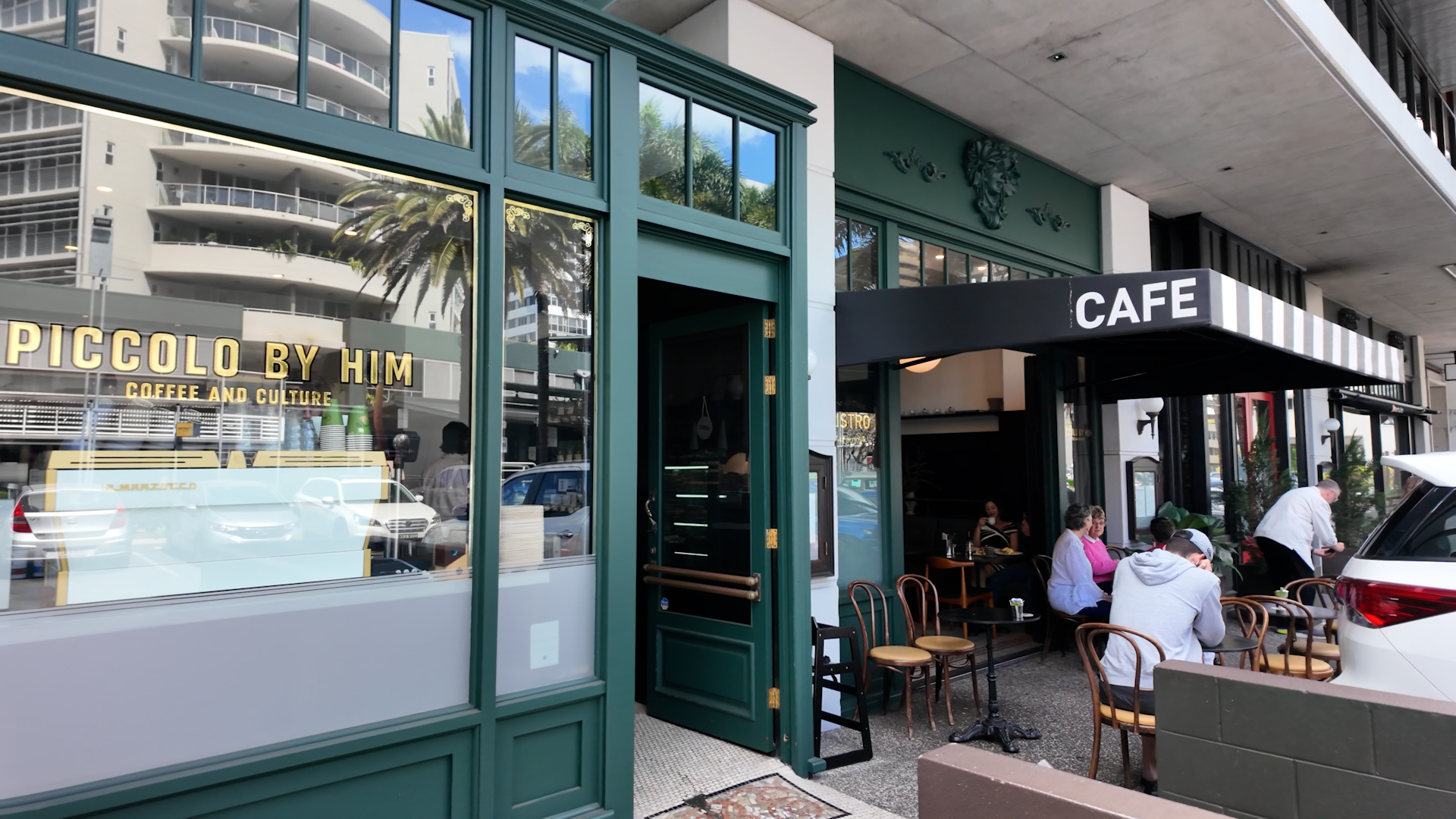 Plenty of cafes and restaurants to choose from at 1000 Ann Village and surrounding district / Photo: Chris Lynch