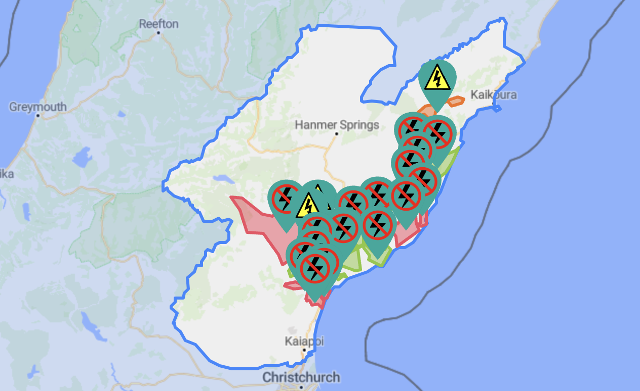 Thousands of North Canterbury homes and businesses affected by 15 ...