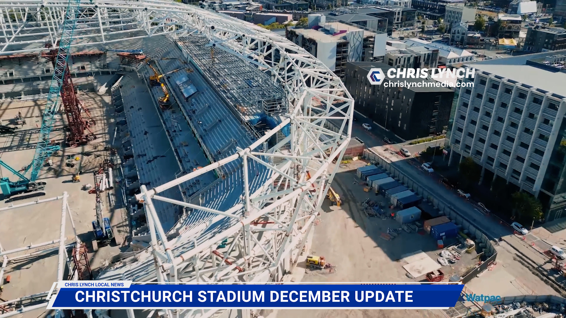Construction milestone reached at One New Zealand Stadium