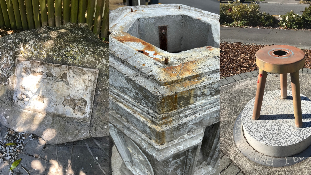Missing plaques