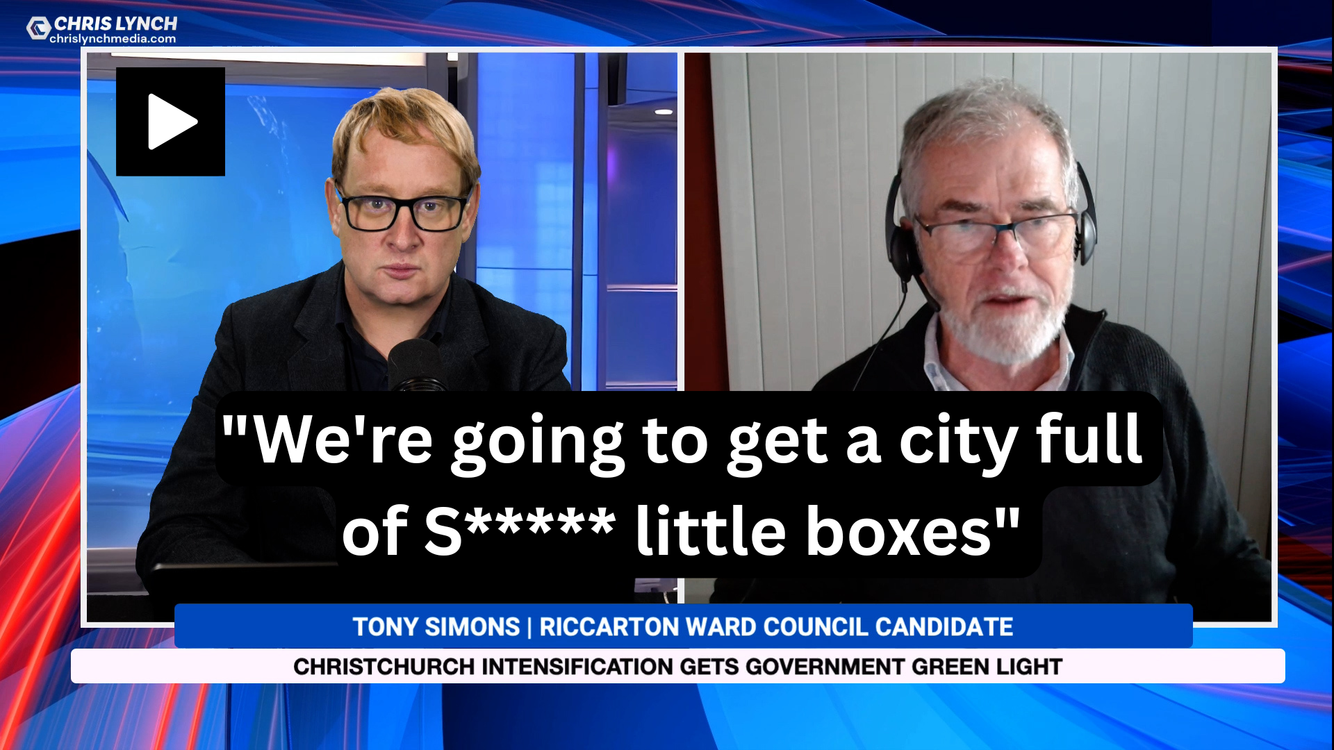 Council candidate slams Government decision on Christchurch intensification