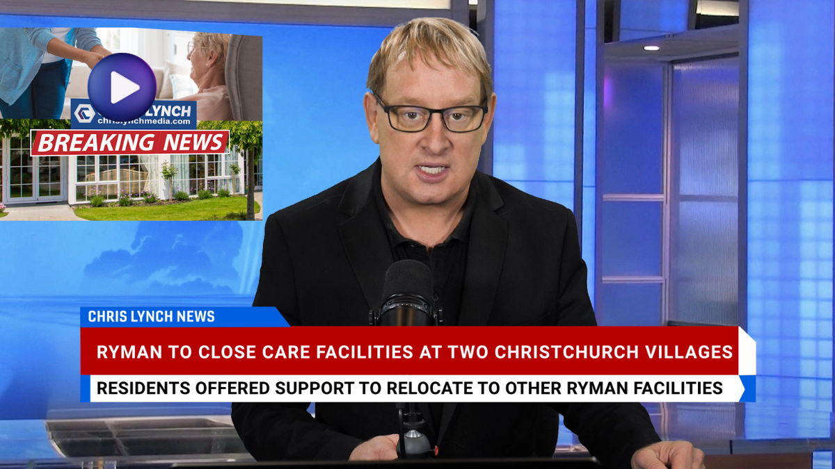 BREAKING: Ryman to close care facilities at two Christchurch villages, sparking concern over aged care model
