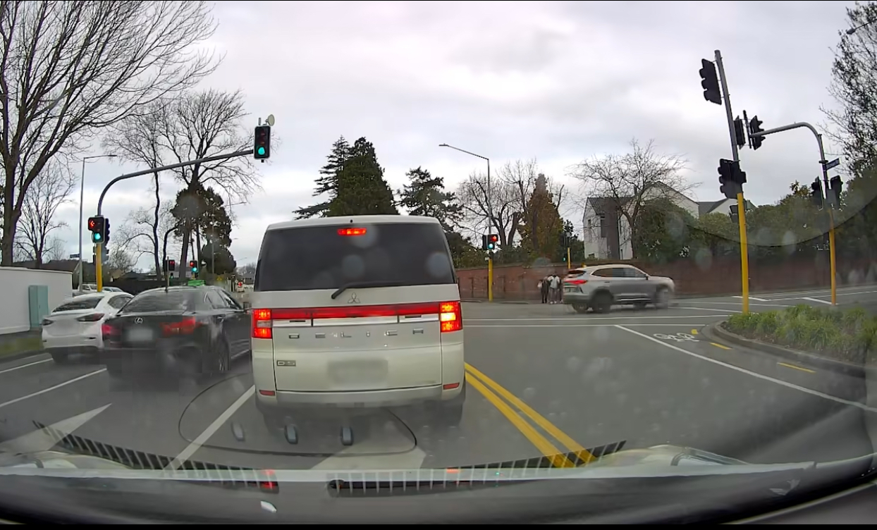 Driver comes forward after Christchurch near miss
