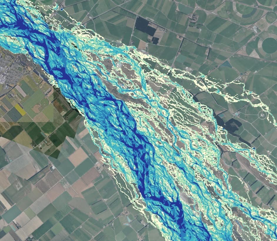 Flood warning issued for Canterbury alpine rivers as heavy rain causes rising flows