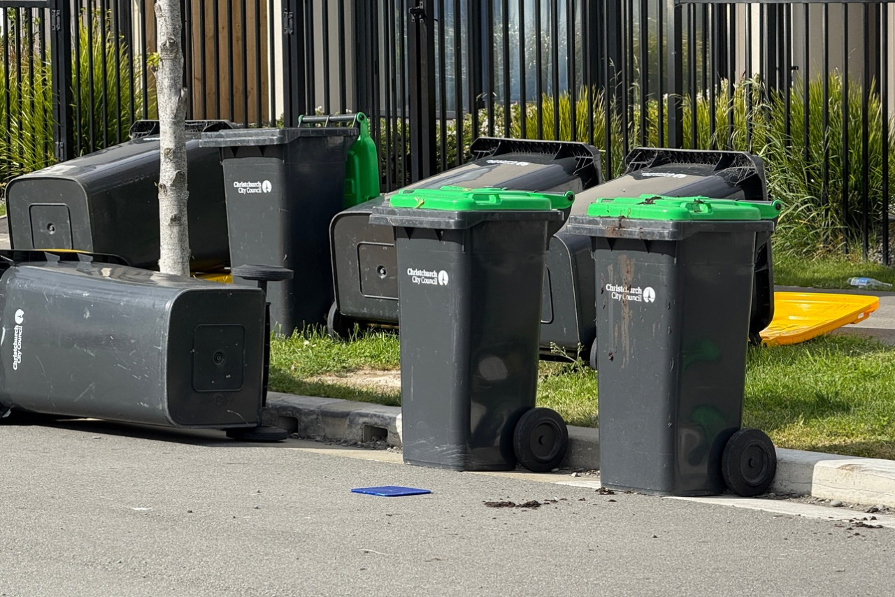Residents urged to secure rubbish bins