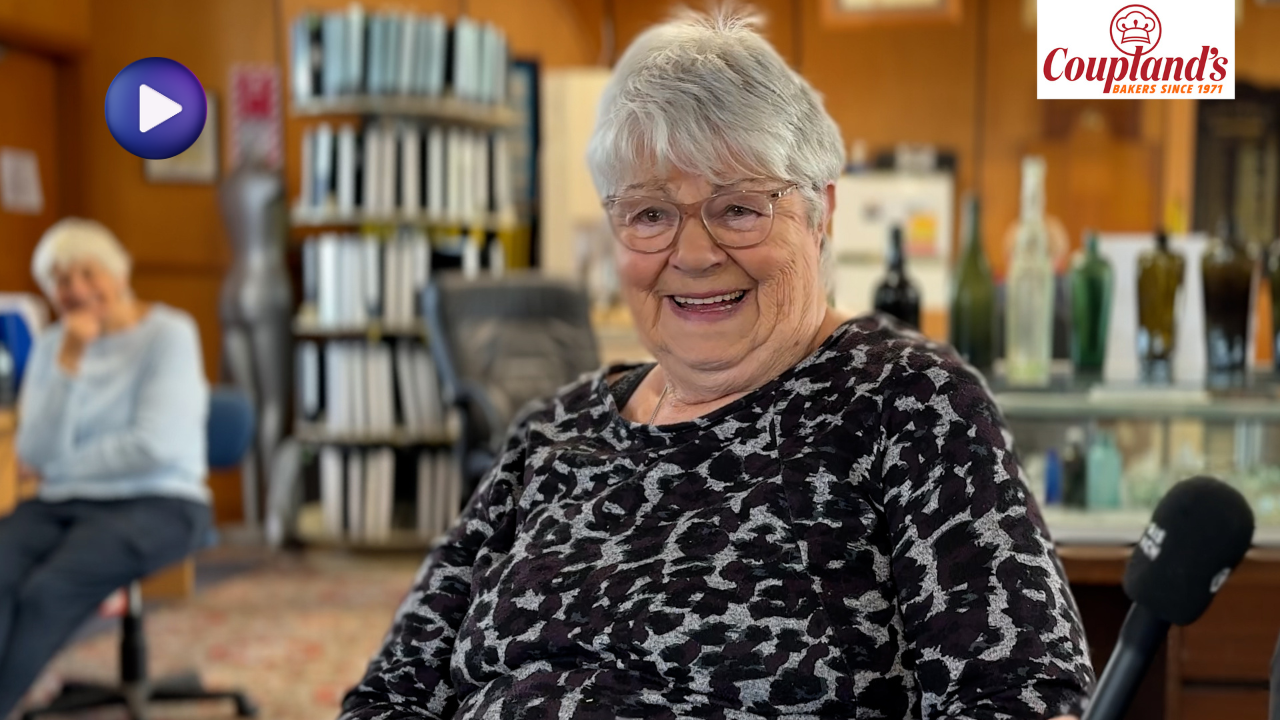Peggy Butterfield honoured with Coupland’s Community Hero Award for service to New Brighton Museum