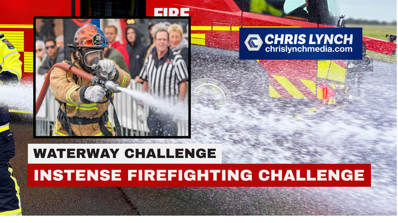 Firefighters compete in South Island Waterway Challenge in Rangiora