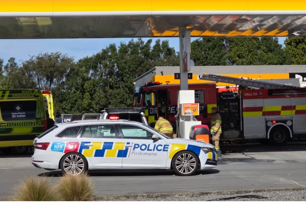 Emergency services called to Yaldhurst petrol station