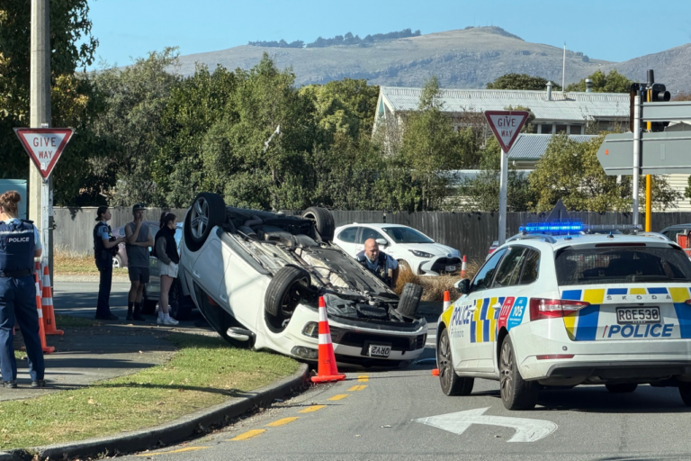 Person injured in Opawa crash - Chris Lynch Media
