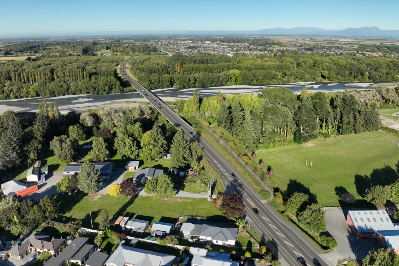 Construction begins on second Ashburton bridge
