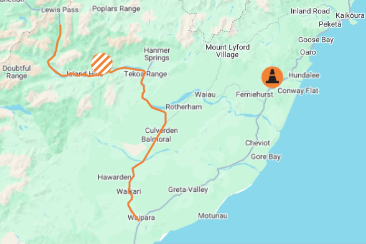 Delays expected on North Canterbury highways next week