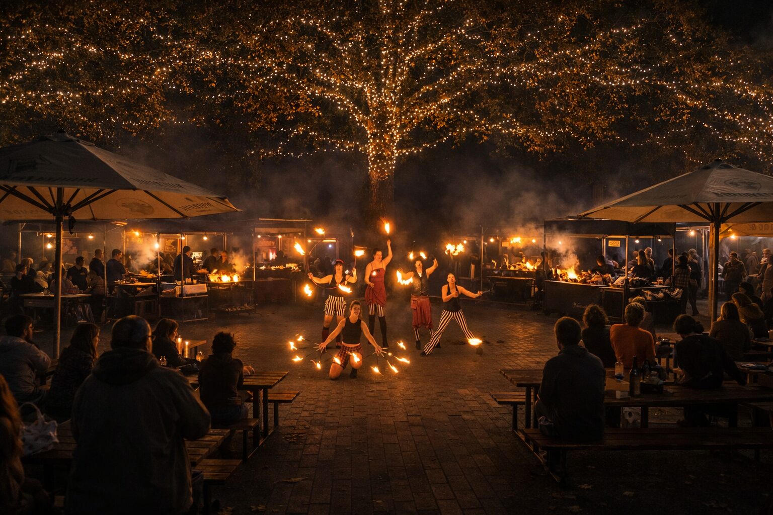 Fire & Spice festival at Riverside Market today