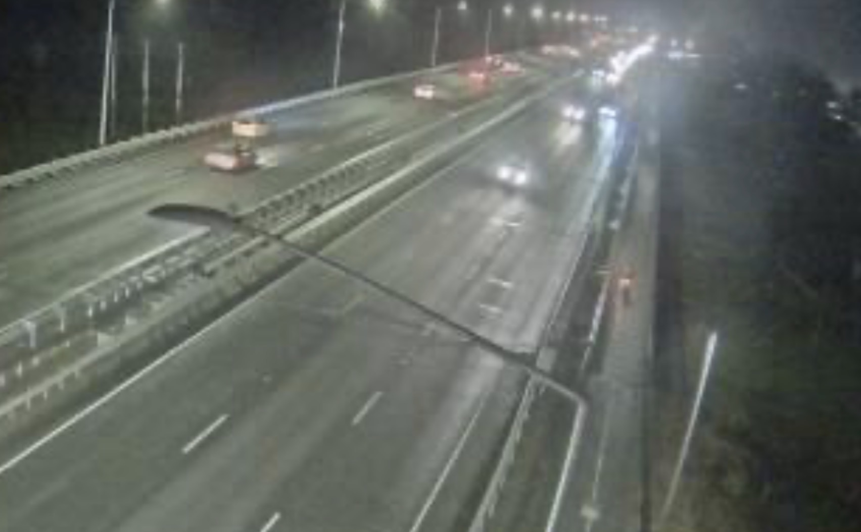 Northern motorway crash causing northbound delays