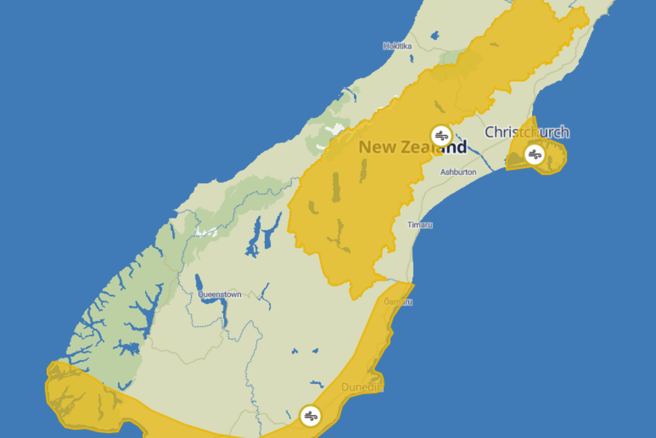 Warm before the storm as snow and severe winds threaten South Island roads