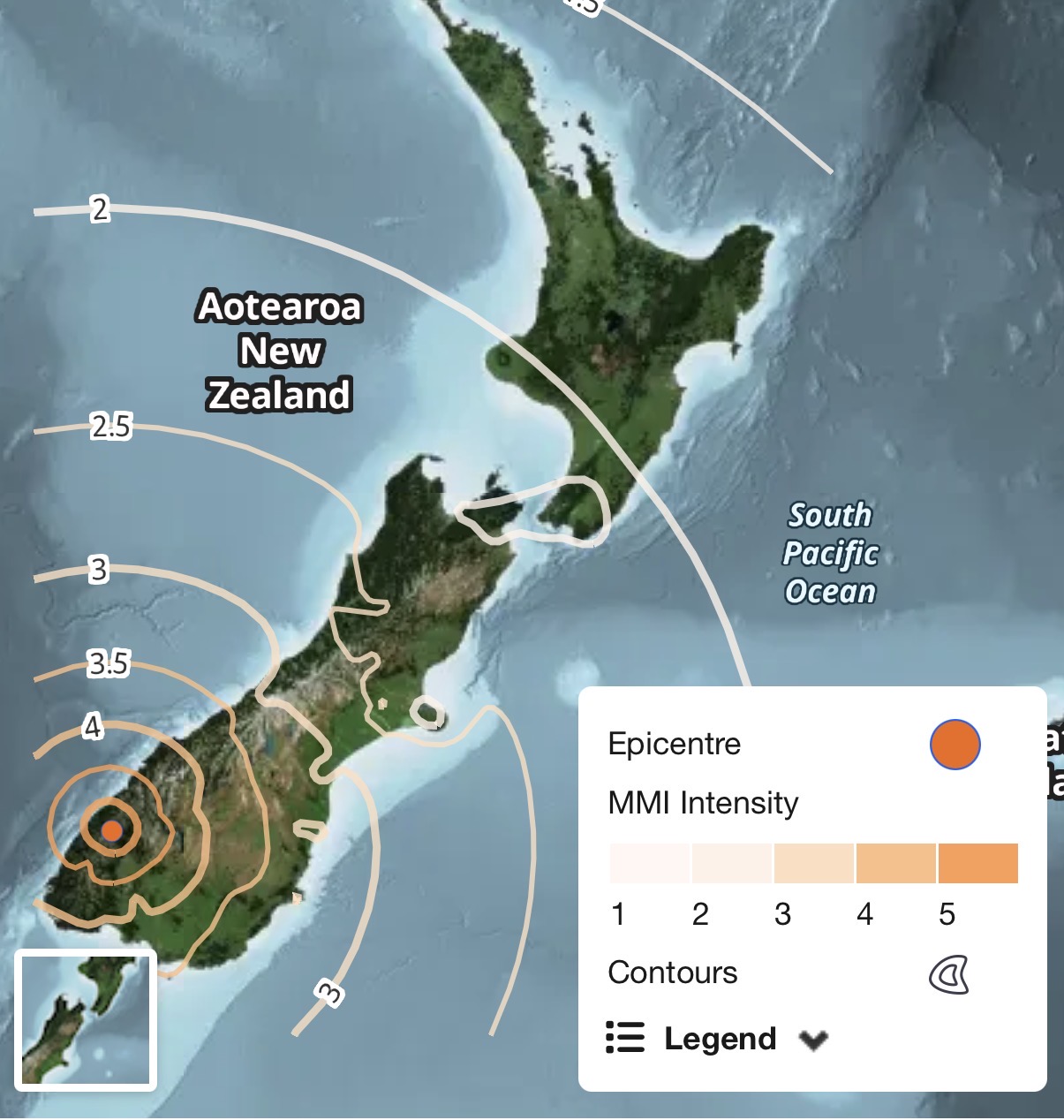 Tsunami warning downgraded after Te Anau earthquake revised to magnitude 5.9