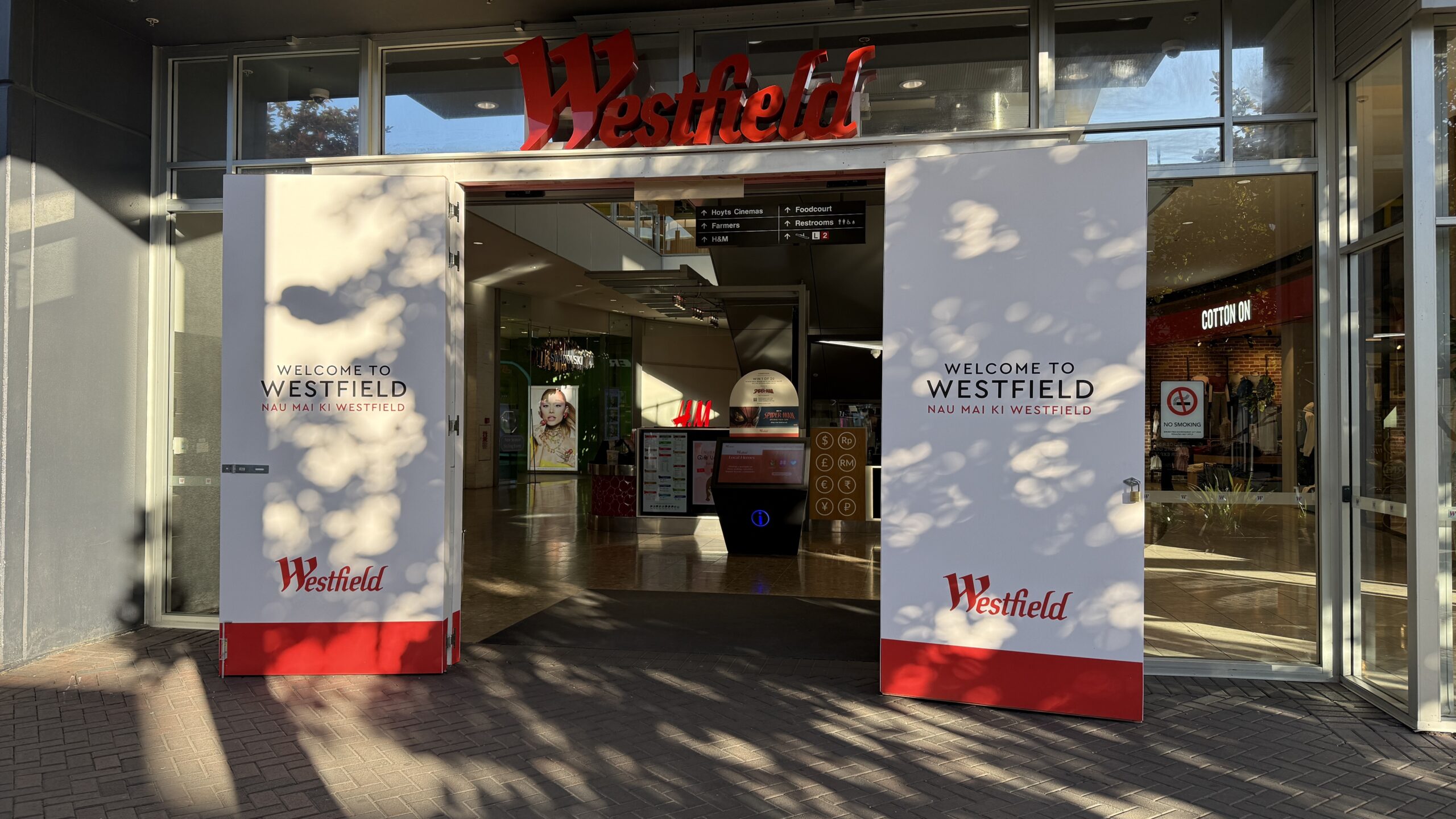 Two youths arrested following Westfield mall ram raid attempt