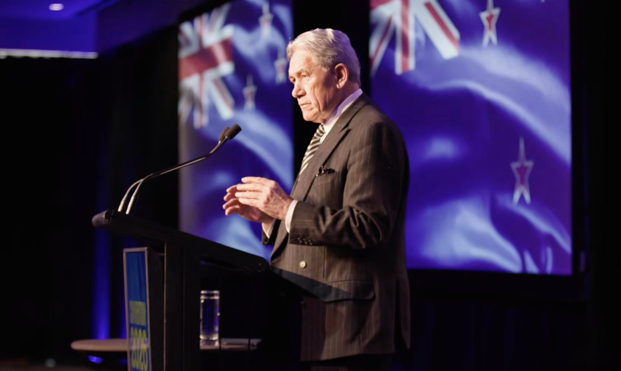 Peters tells New Zealand First faithful the party will “turn this election result upside down”