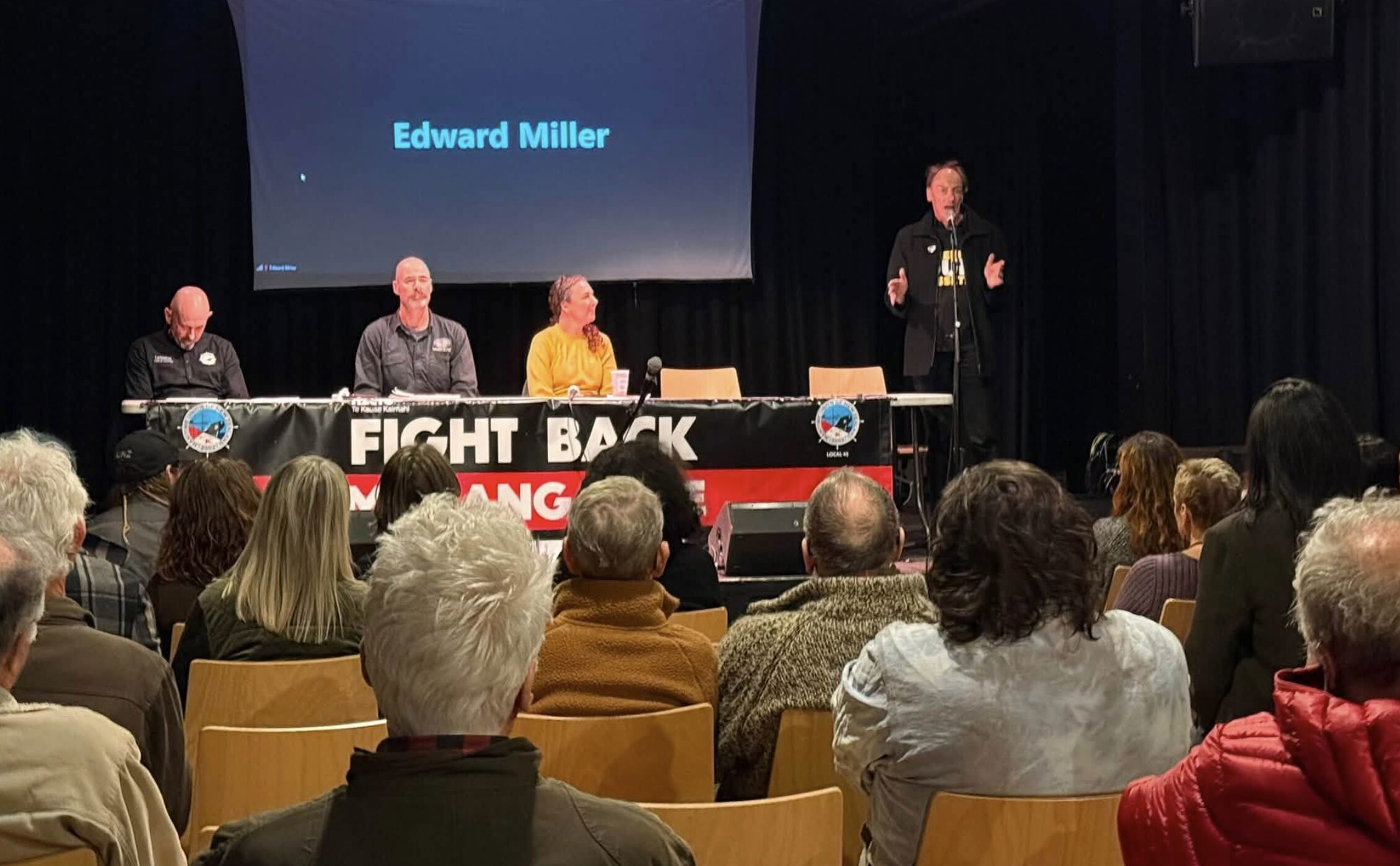 Lyttelton residents rally to keep the port public and shut out DP World