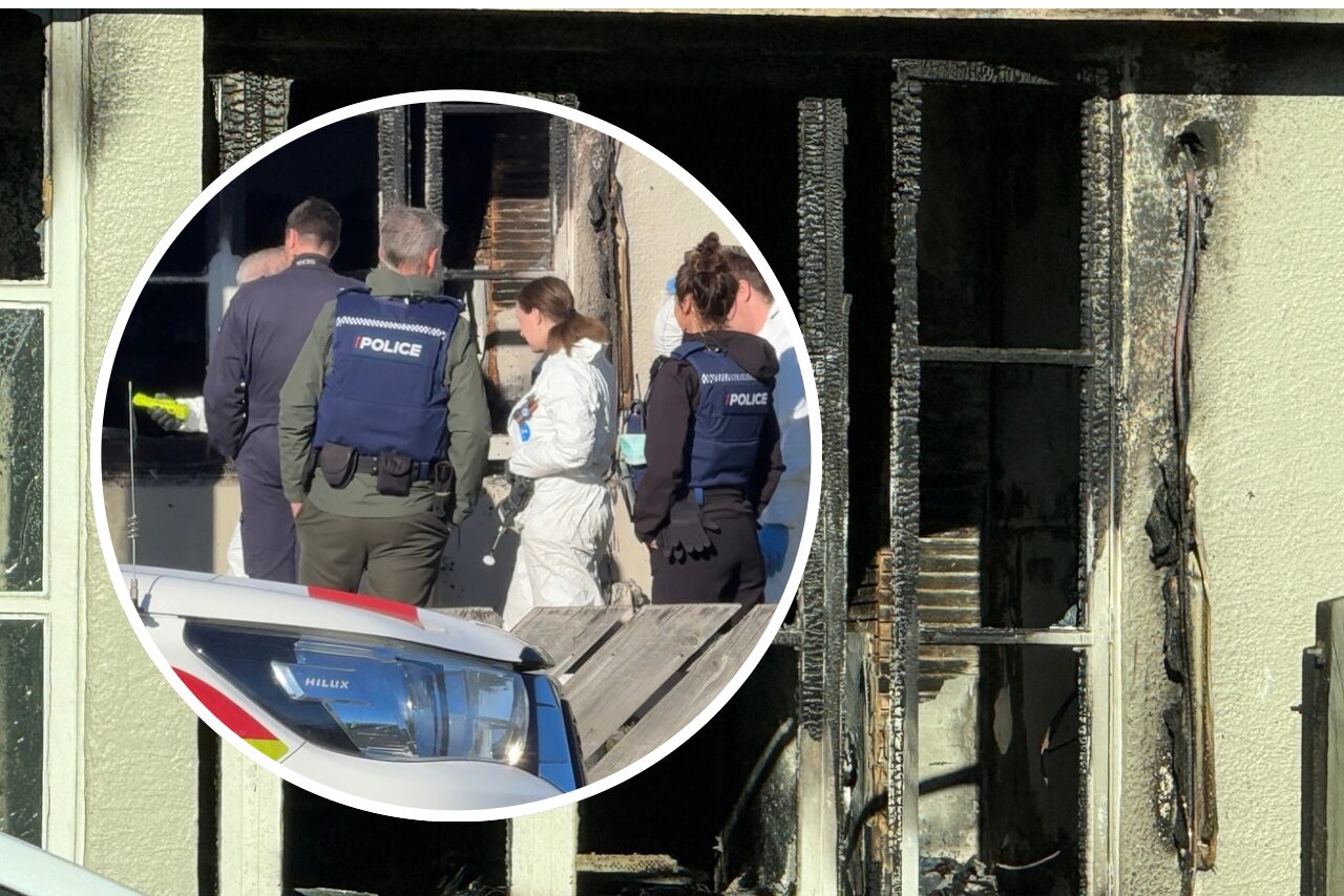 Mother describes throwing daughter over flames to escape Riccarton Road house fire