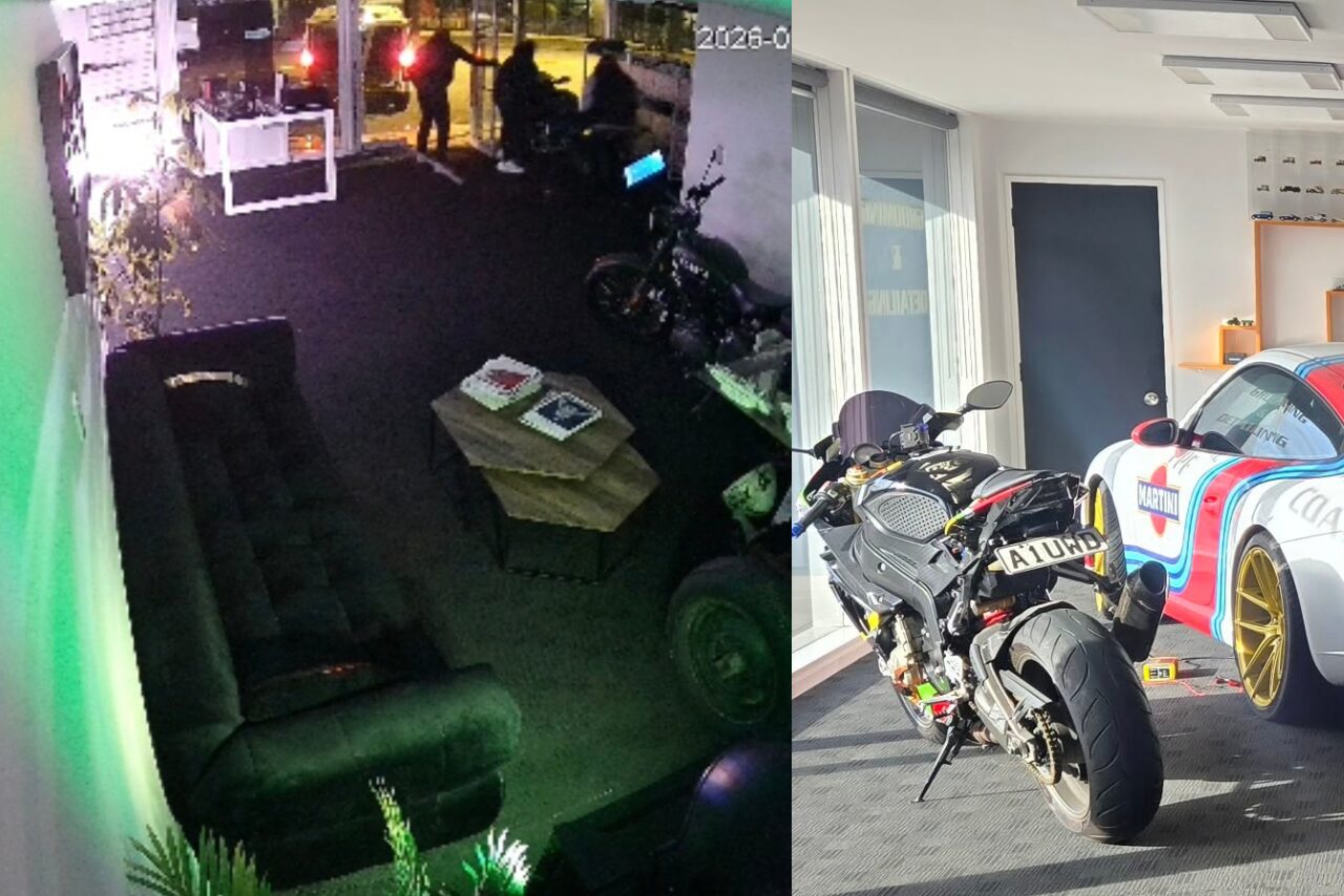 Rare BMW motorcycle among tens of thousands stolen in Sydenham raid