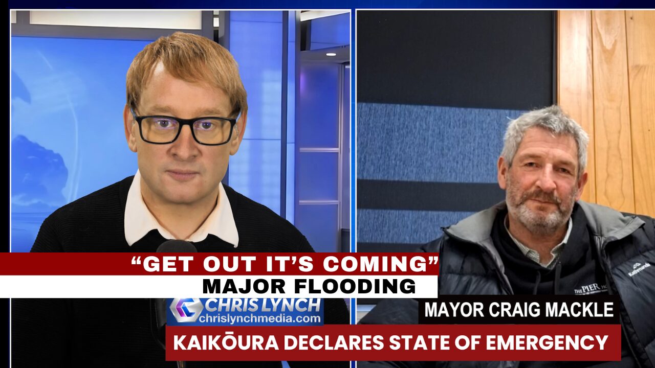 “It’s get out, it’s coming, it’s on its way” Kaikōura Mayor Craig Mackle on State of Emergency