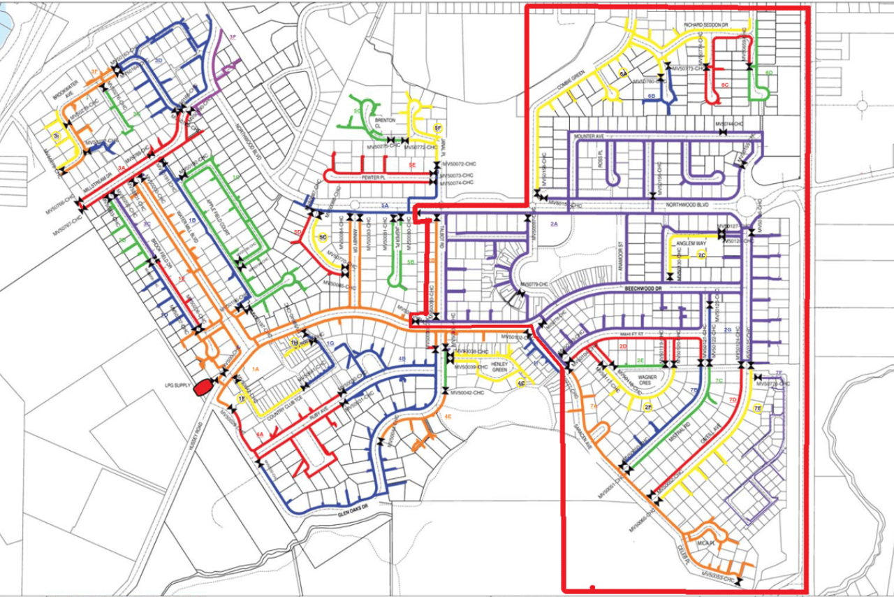 Damaged gas main cuts LPG supply to Northwood customers
