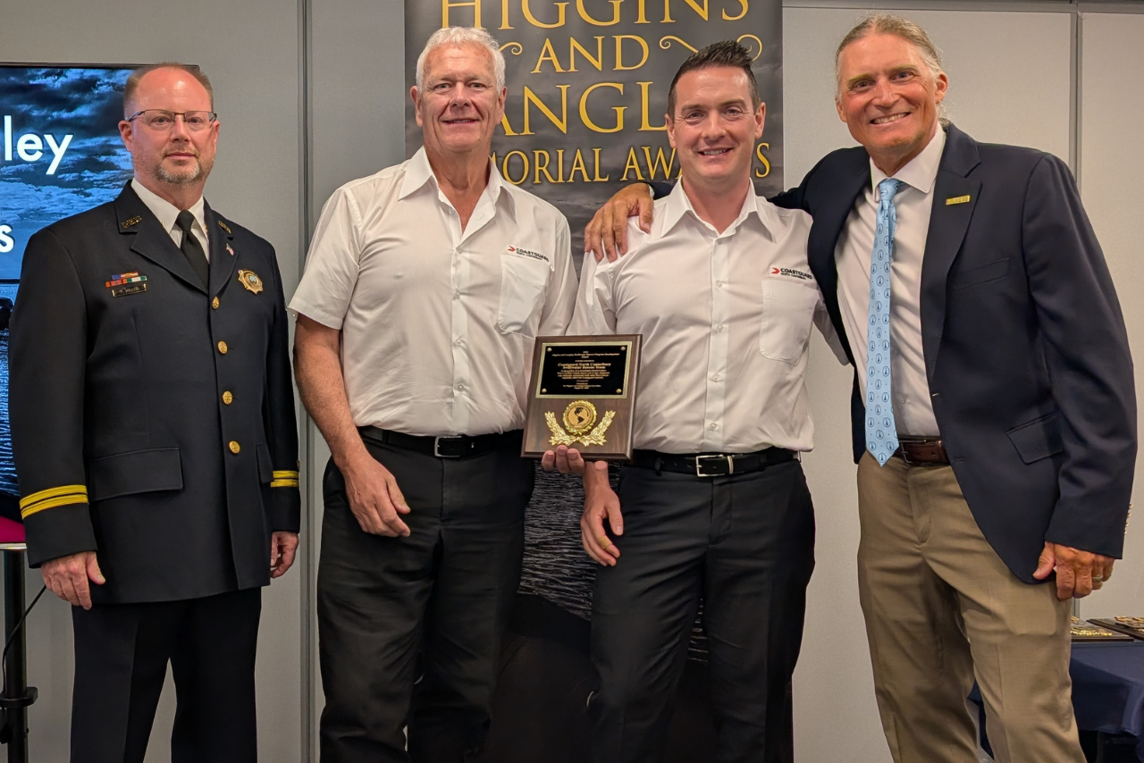North Canterbury Coastguard makes history with international rescue award