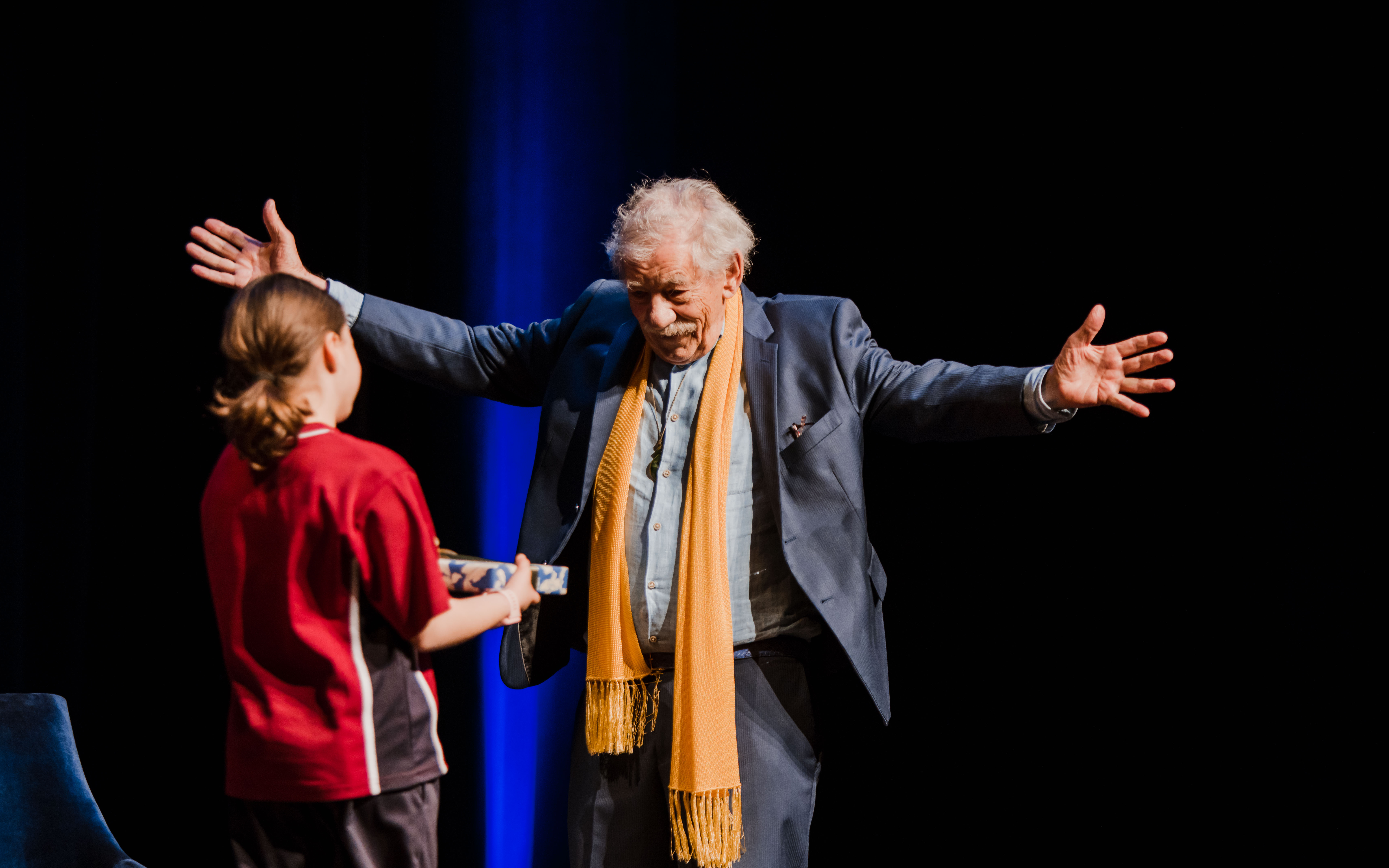 Sir Ian McKellen honoured at Christchurch theatre he helped save