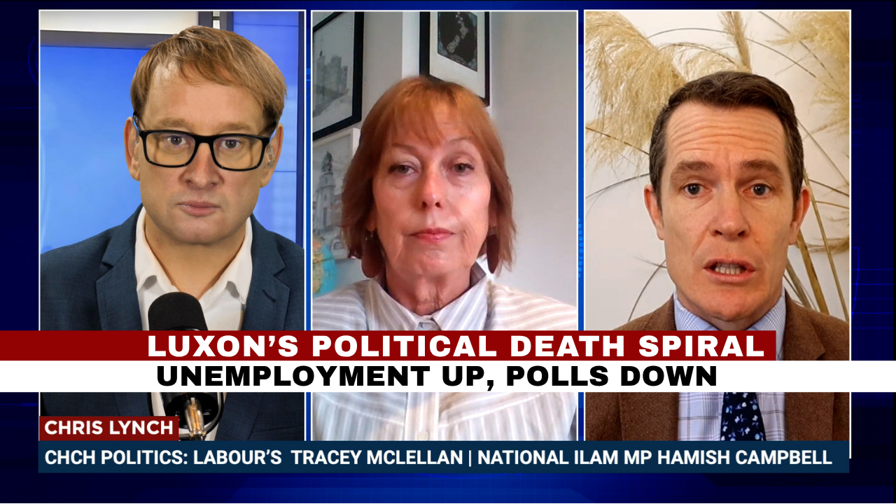 MPs clash over jobs, business support, Luxon’s leadership