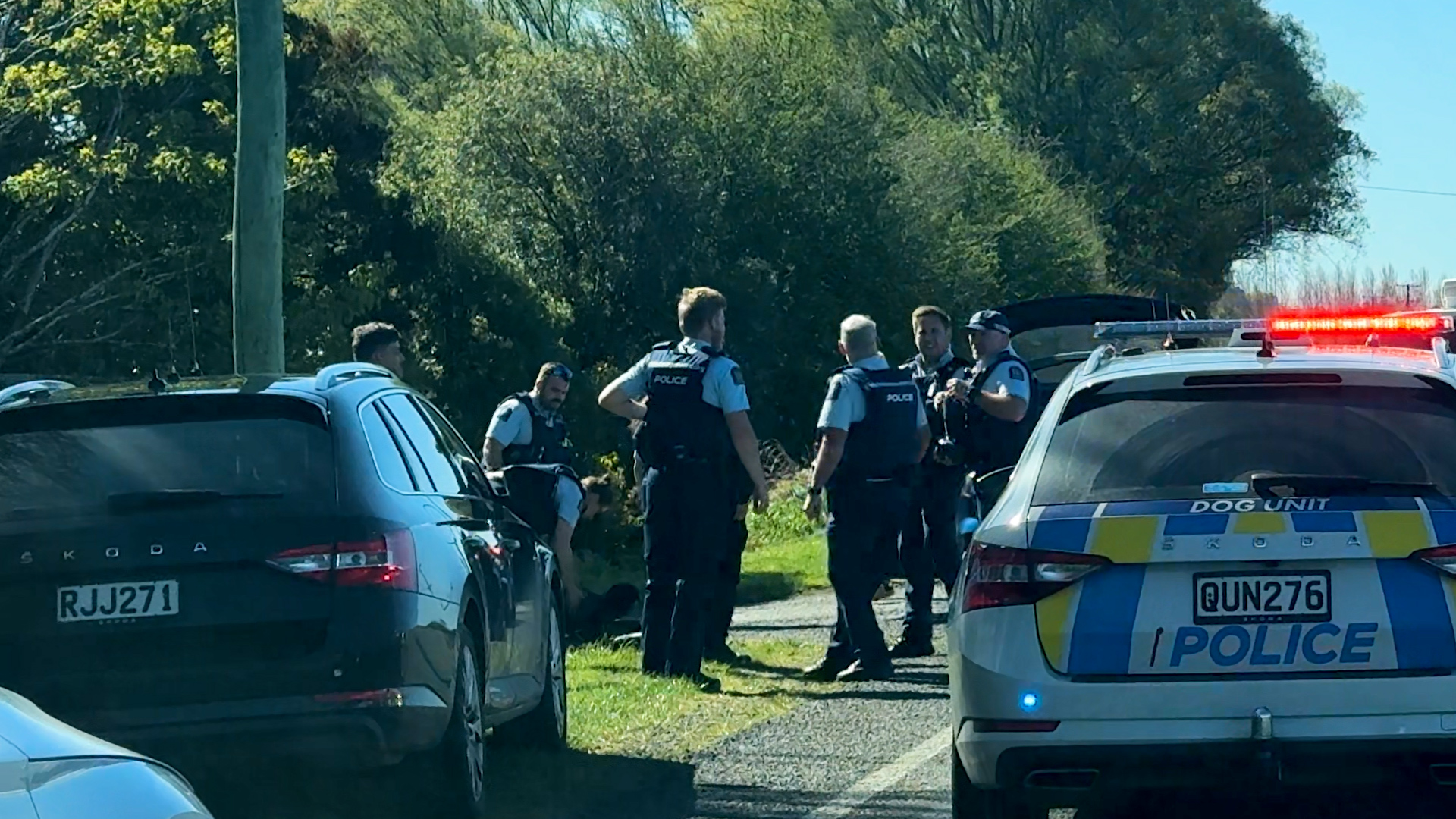 Chopper tracks stolen car across Christchurch before children arrested