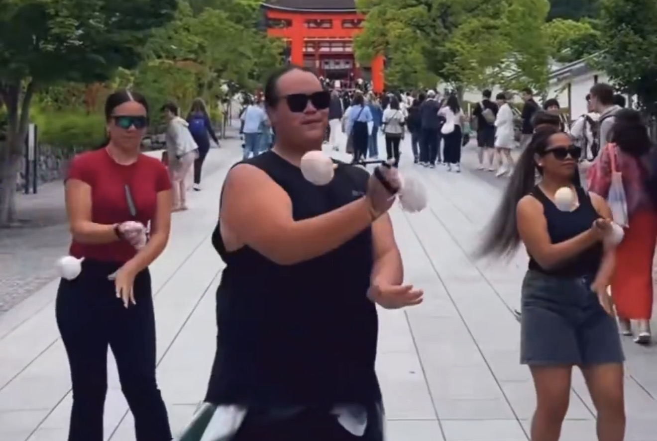Japanese backlash over Māori poi performance at sacred Kyoto shrine as AUT lecturer apologises