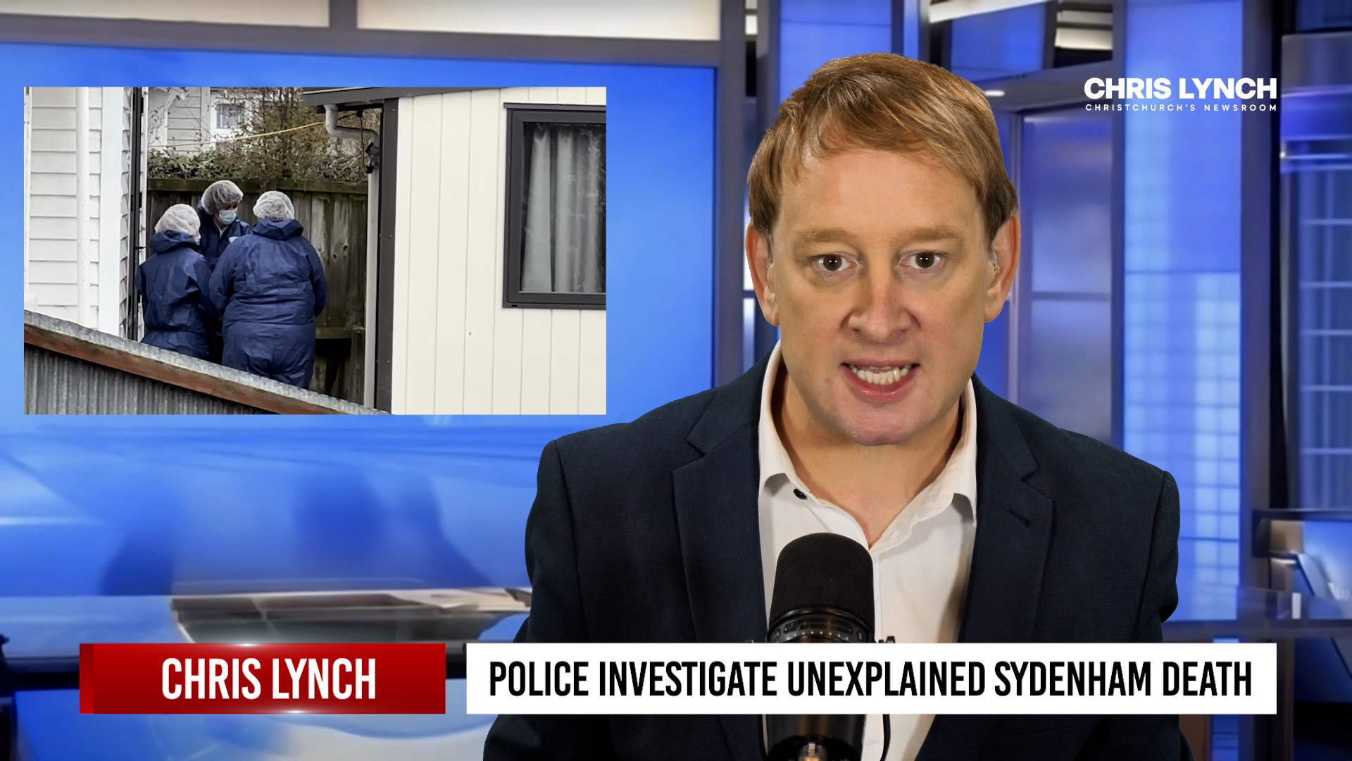 Man’s death at Christchurch property treated as unexplained
