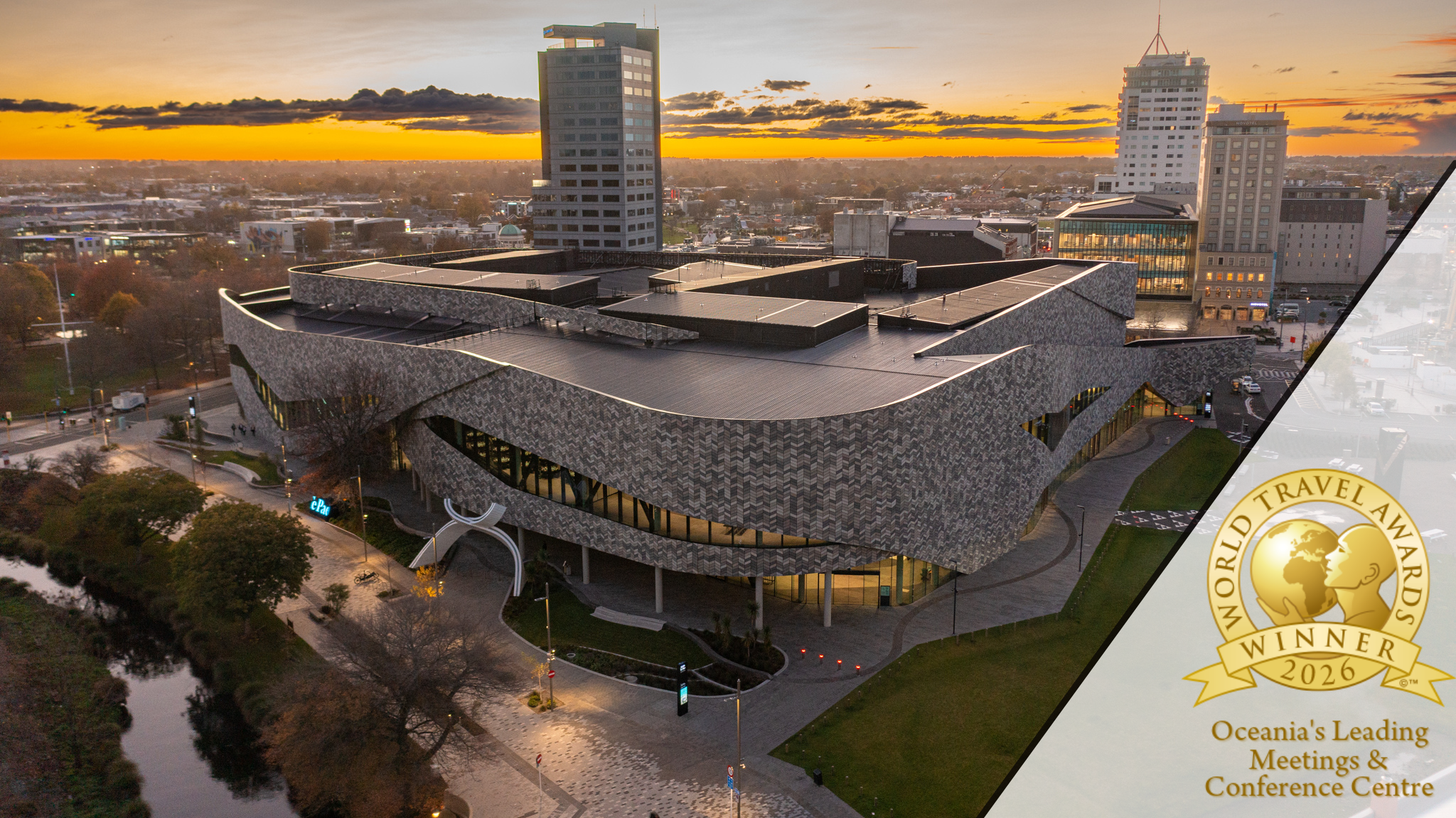 Te Pae Christchurch wins Oceania conference centre title for second year