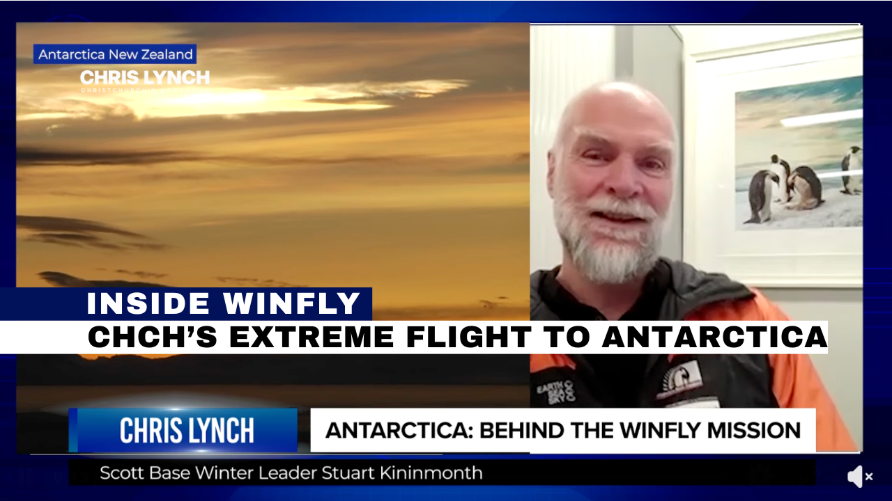 First WINFLY flight breaks months of isolation for Scott Base team
