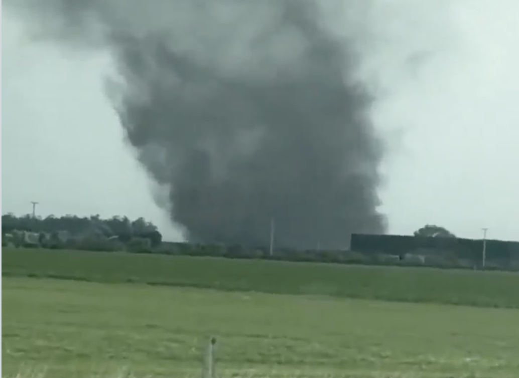 “We could probably call it a small tornado” MetService on the twister caught on camera near Rakaia