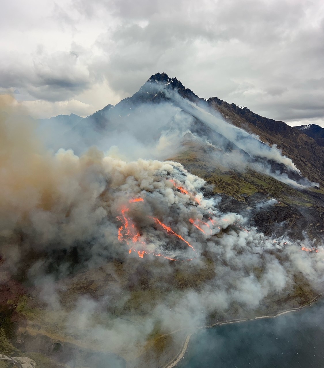 Walter Peak fire grows beyond 146 hectares as crews battle three active areas