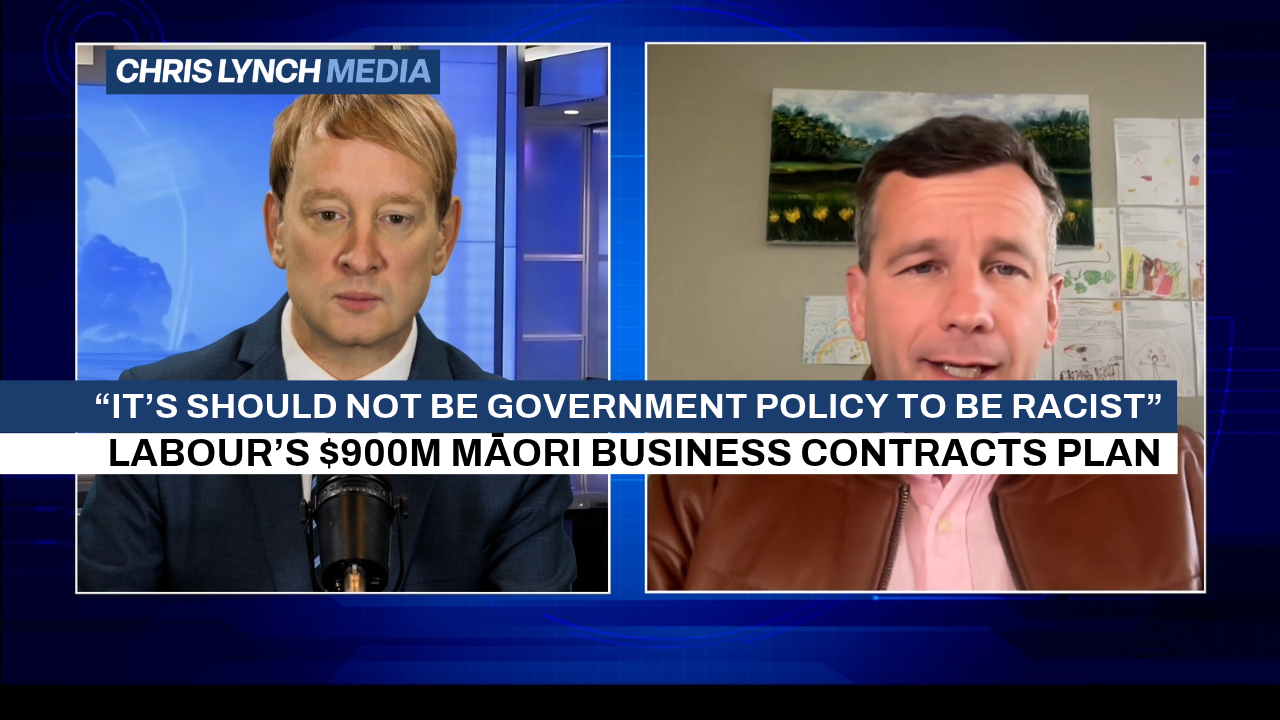 “It should not be government policy to be racist” Seymour takes aim at Labour’s $900m Māori business contracts plan