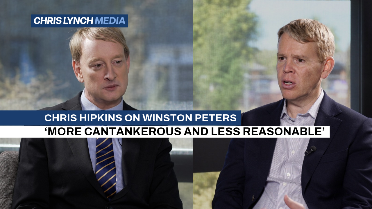 Hipkins rules out ACT “absolutely”, calls Peters “cantankerous” and says he has “no plan B”