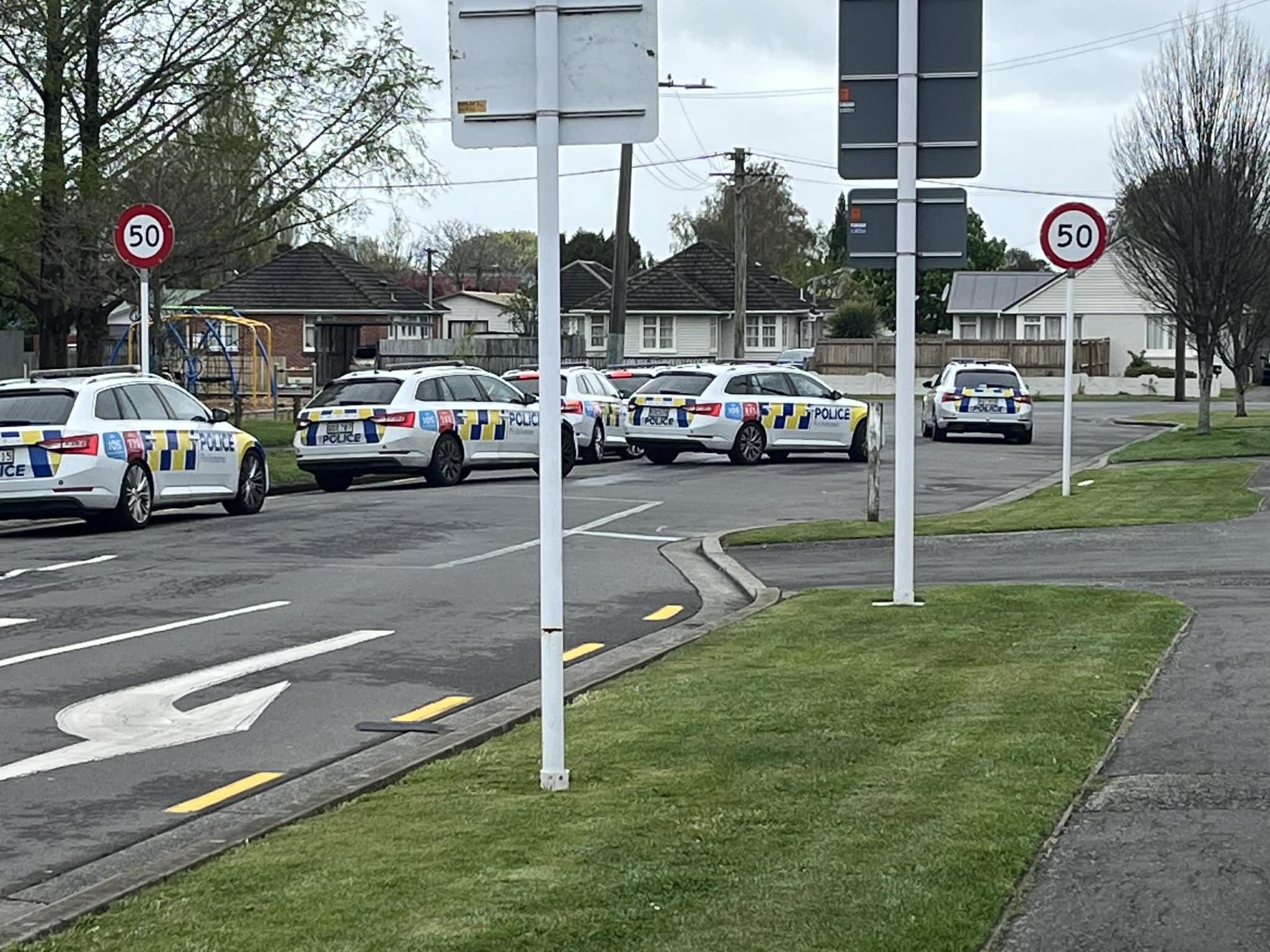 Police at Redwood address after firearm threat