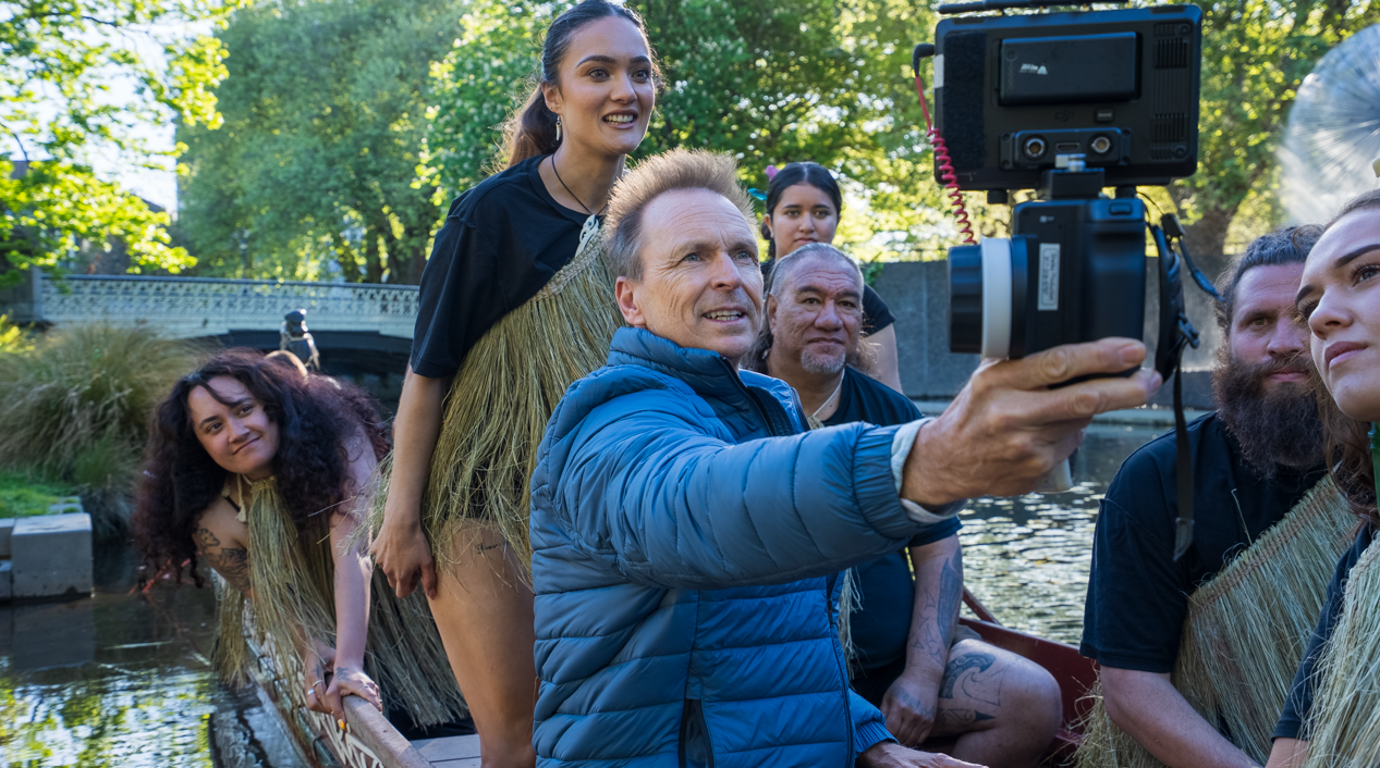 Phil Keoghan brings The Amazing Race to Christchurch after promise to return