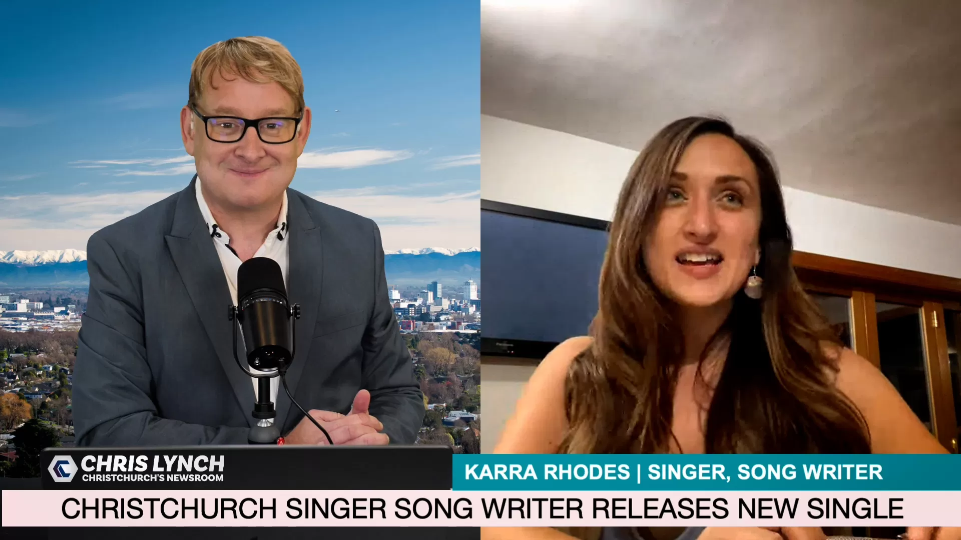 Christchurch singer-songwriter Karra Rhodes on her second single and award finalist news