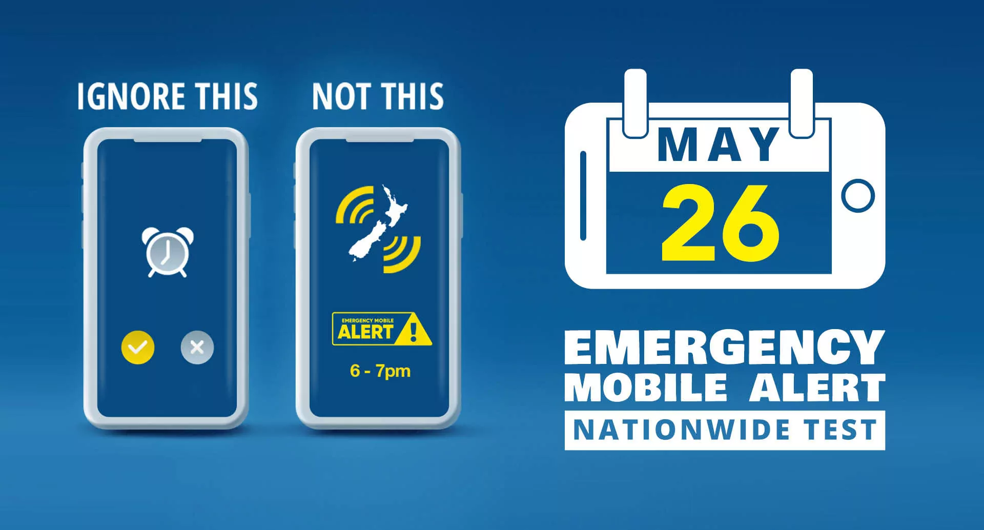 Emergency Mobile Alert to be tested