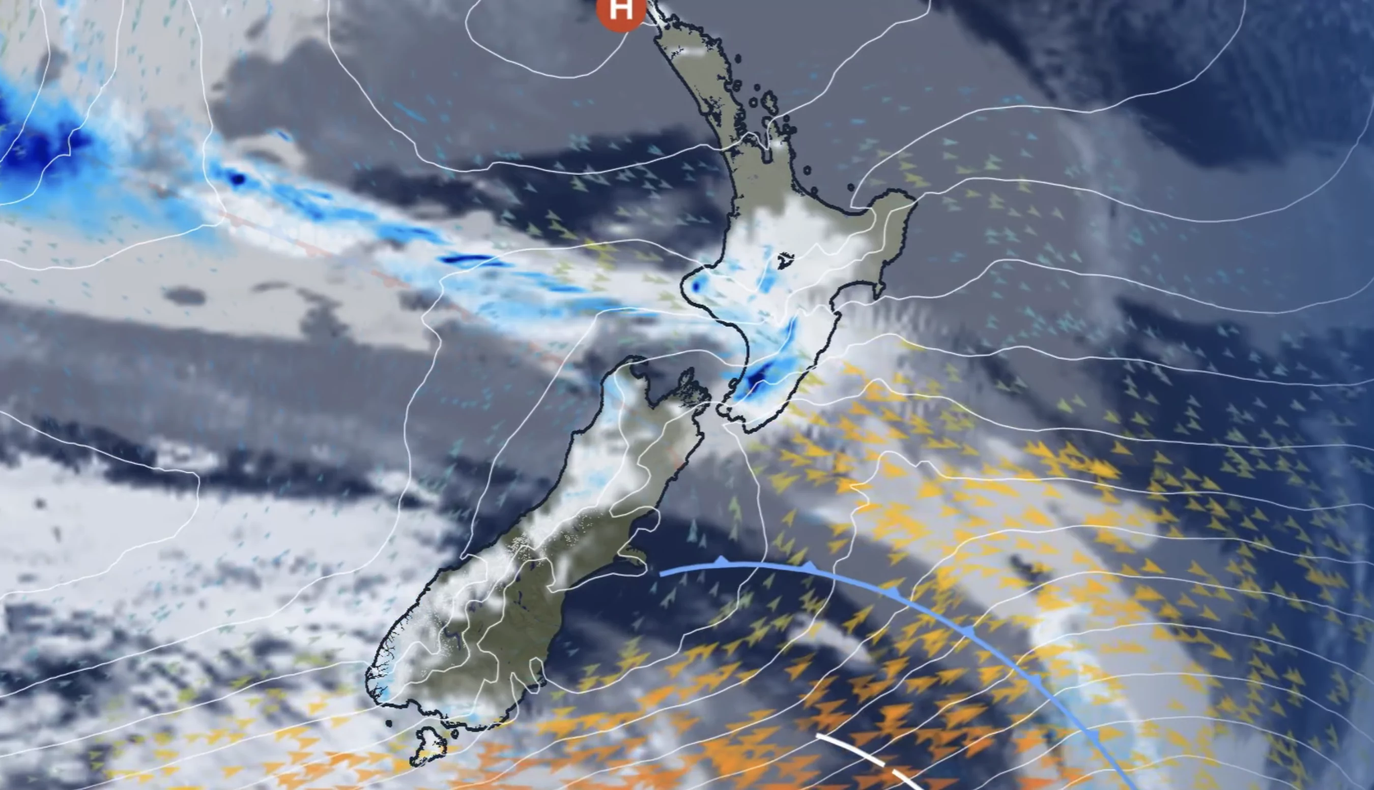 Metservice issues severe wind warnings for the Canterbury High Country