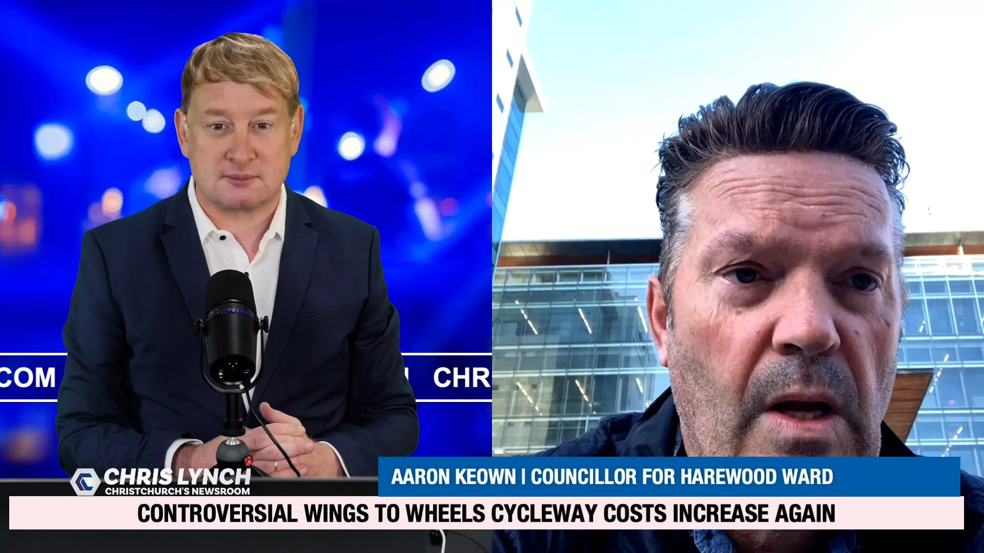“Majority of locals don’t want it” Aaron Keown calls on council to scrap cycleway