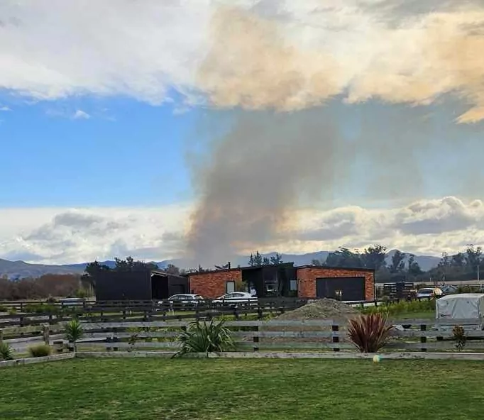 Canterbury fire crews battle multiple wildfires