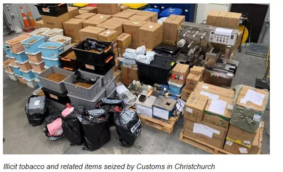 Illegal cigarette factory uncovered in Christchurch: Businessman arrested