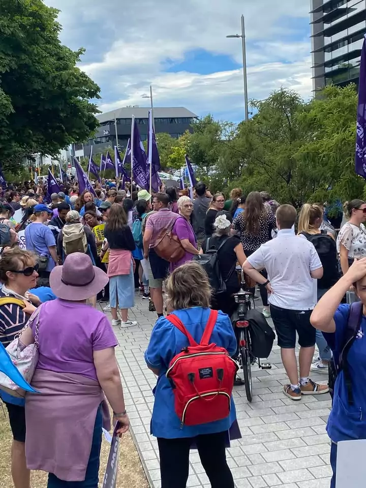 Christchurch health workers prepare for major strike on Friday